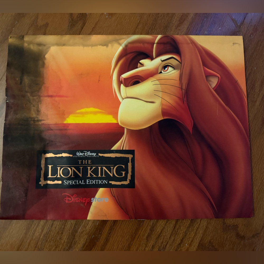 Disney Lion King special edition lithograph art
